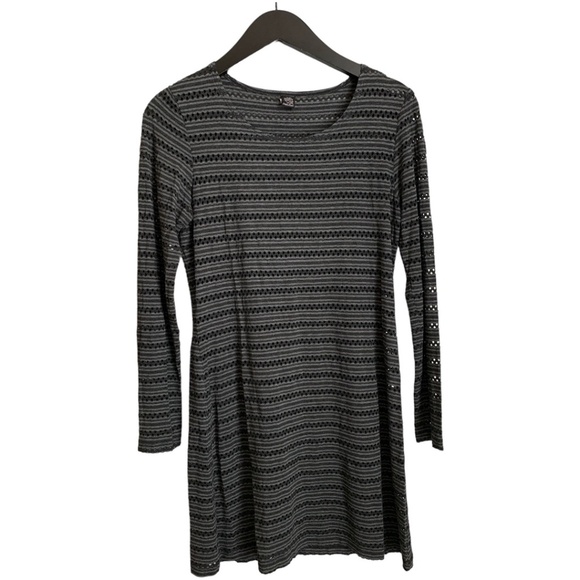 Only Hearts NYC Helena Stuart Dress Size Small Black Gray Dress - Picture 1 of 6